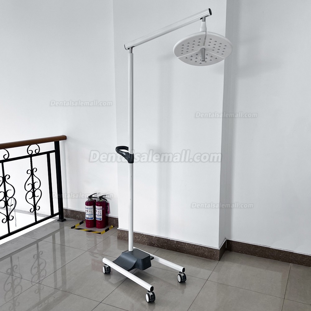 KWS KD-2036L-4 80W Mobile Floor Standing Dental LED Surgical Light with 4 Casters